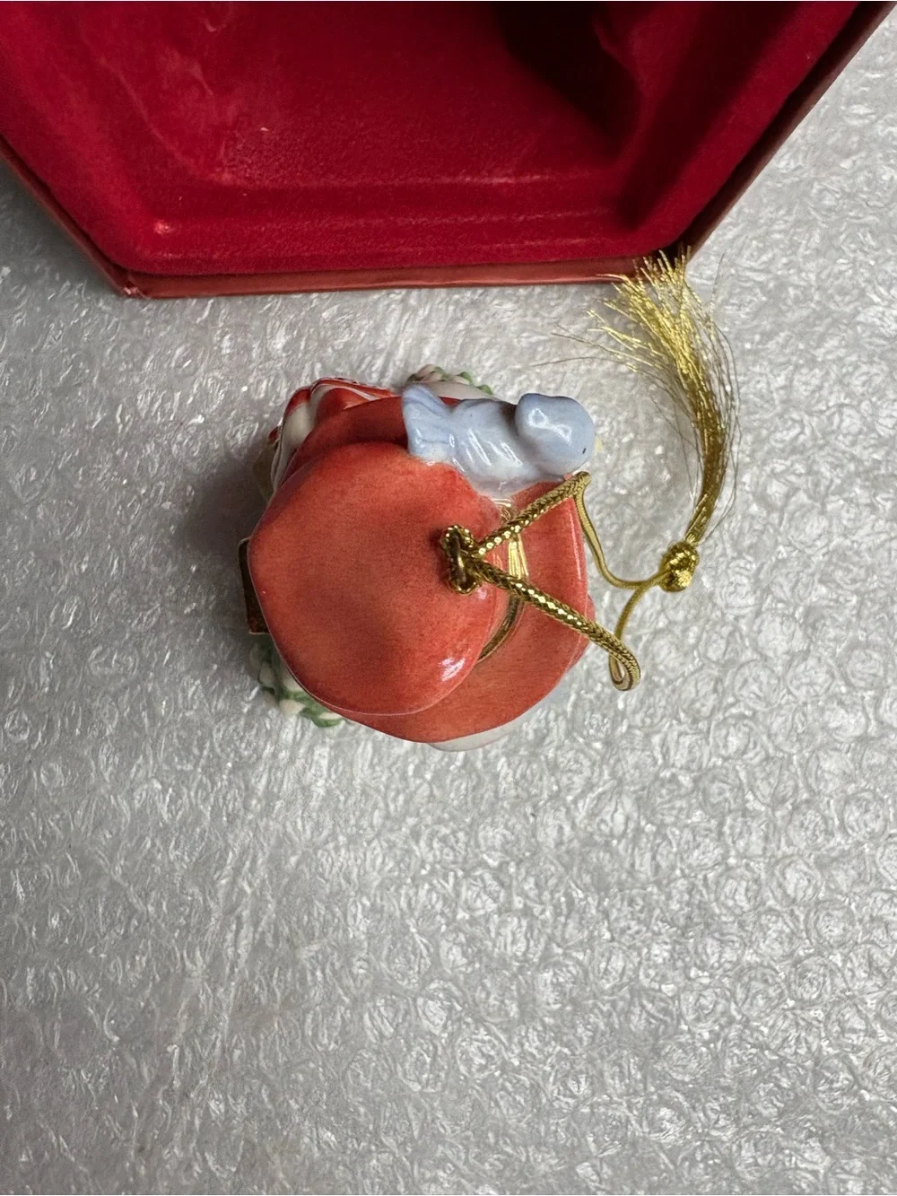 Lenox Snowman Box ornament